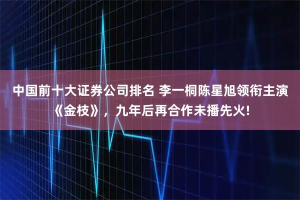中国前十大证券公司排名 李一桐陈星旭领衔主演《金枝》，九年后再合作未播先火!