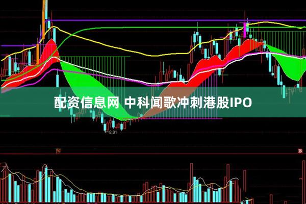 配资信息网 中科闻歌冲刺港股IPO